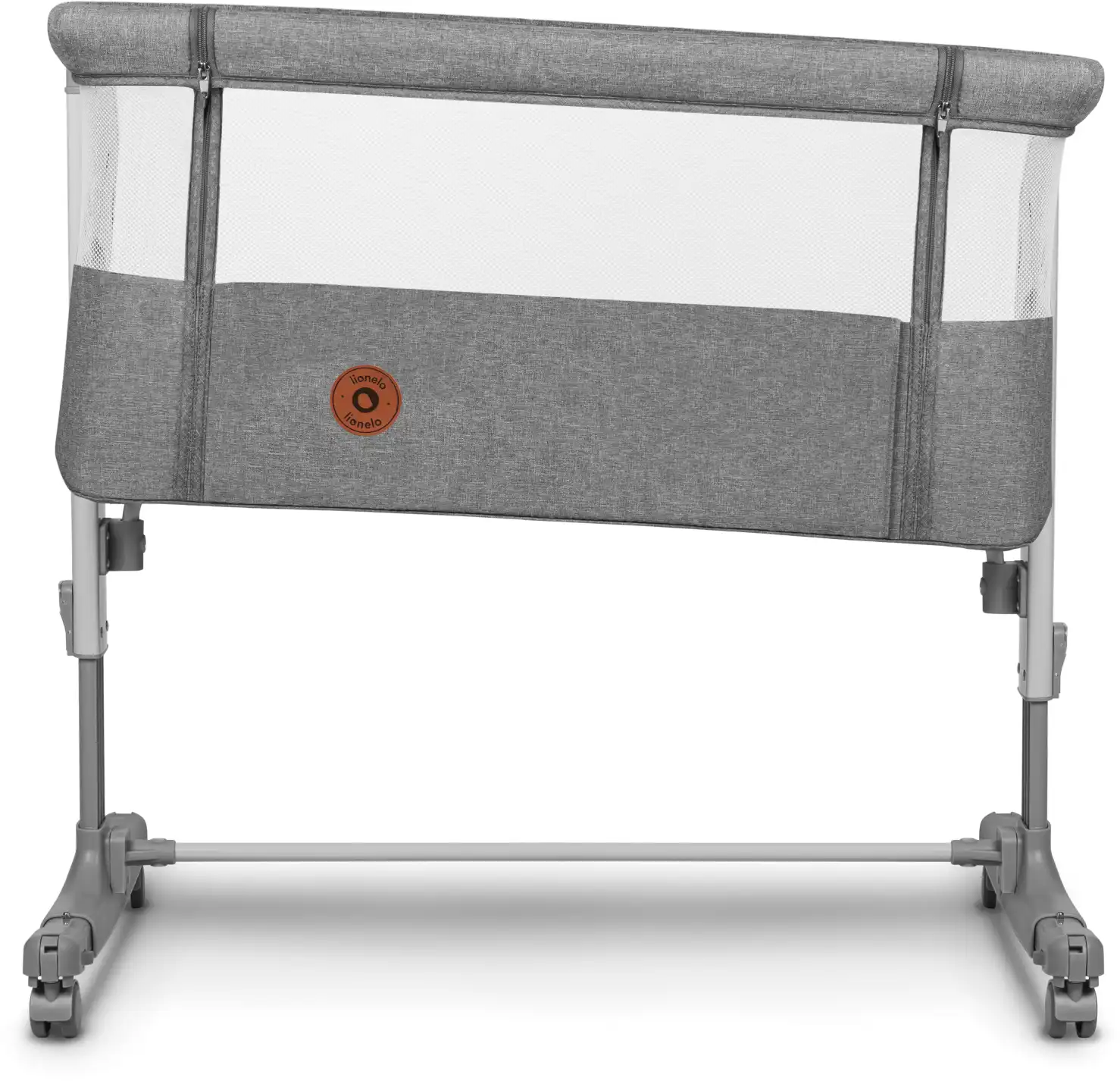 Приставне ліжечко 3 в 1 Lionelo Aurora Grey Concrete